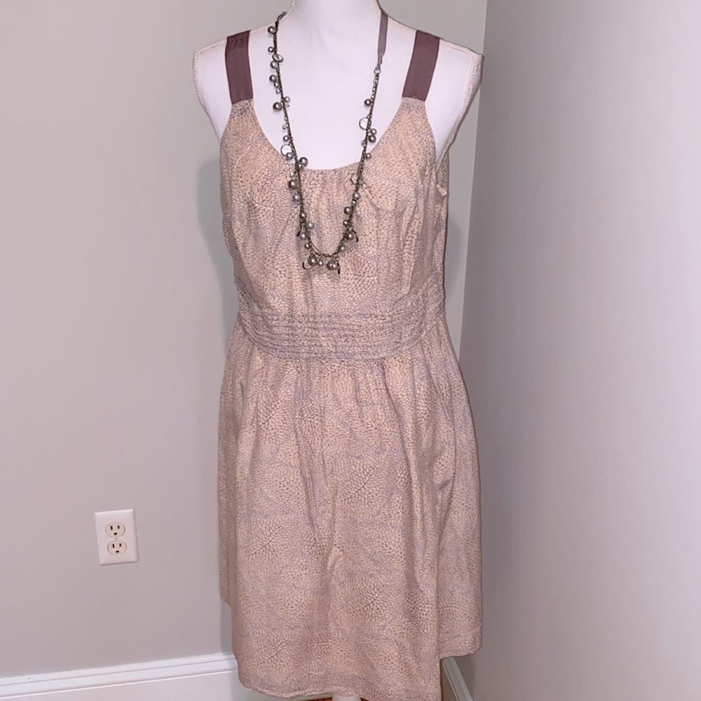 LOFT silk and cotton sundress